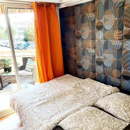 Apartment Bel A 50m De La Plage, 2 Pieces Climatisees, Parking Prive Antibes